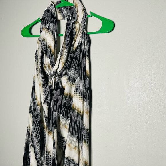 Michael Michael Kors Halter Style Neckline Grey Cowl Neck Dress size 2 - Picture 1 of 7